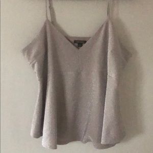 Sparkly Plus Size Tank Top, Size XL